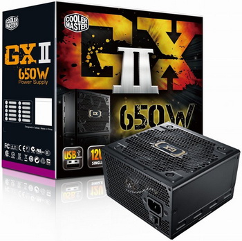 Power Supplies Cooler Master GX II